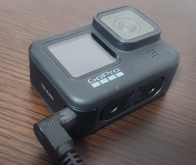GoPro Hero9を充電しながら撮影する方法 | リブエア