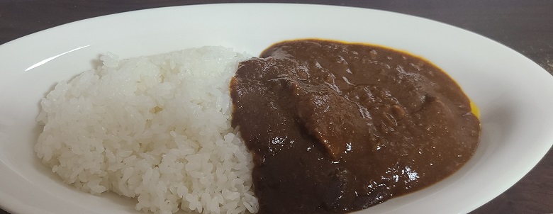 JALカレー盛り付け後