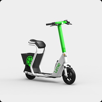 Limeのキックボード(シート付き)